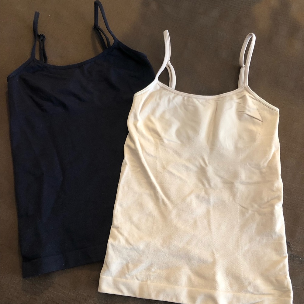 Set of 2 Jockey brand compression camis